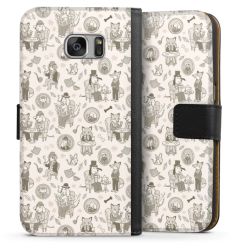 Sideflip Fodral med flap svart