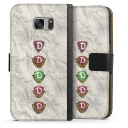 Sideflip mit langer Lasche schwarz