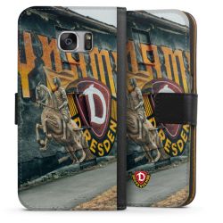 Sideflip mit langer Lasche schwarz