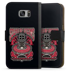 Sideflip mit langer Lasche schwarz