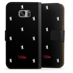 Sideflip mit langer Lasche schwarz