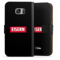 Sideflip mit langer Lasche schwarz