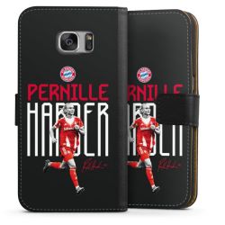 Sideflip mit langer Lasche schwarz