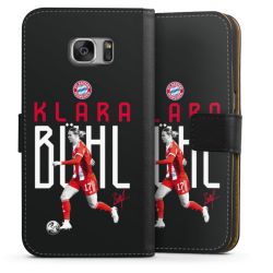 Sideflip mit langer Lasche schwarz