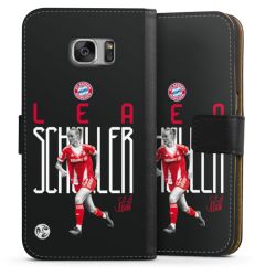 Sideflip mit langer Lasche schwarz