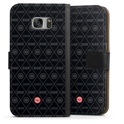 Sideflip mit langer Lasche schwarz