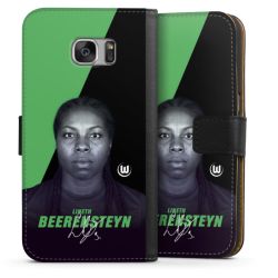 Sideflip mit langer Lasche schwarz