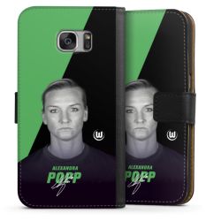 Sideflip mit langer Lasche schwarz