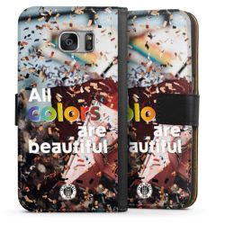 Sideflip mit langer Lasche schwarz