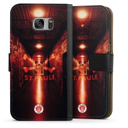 Sideflip mit langer Lasche schwarz