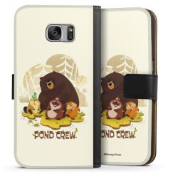 Sideflip mit langer Lasche schwarz