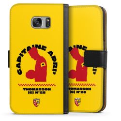 Sideflip mit langer Lasche schwarz