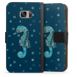 Sideflip mit langer Lasche schwarz