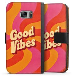 Sideflip mit langer Lasche schwarz