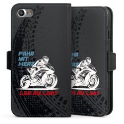 Sideflip mit Lasche schwarz