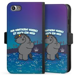 Sideflip mit Lasche schwarz