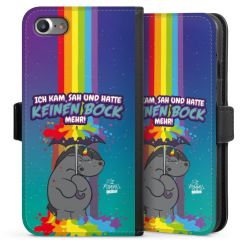 Sideflip mit Lasche schwarz