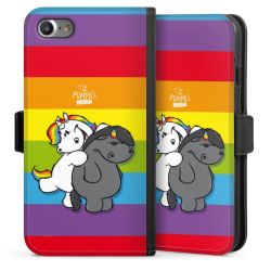 Sideflip mit Lasche schwarz