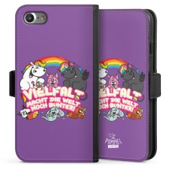 Sideflip mit Lasche schwarz