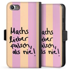 Sideflip mit Lasche schwarz