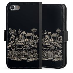 Sideflip mit Lasche schwarz