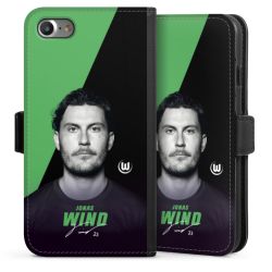 Sideflip mit Lasche schwarz