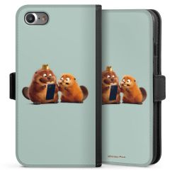 Sideflip mit Lasche schwarz