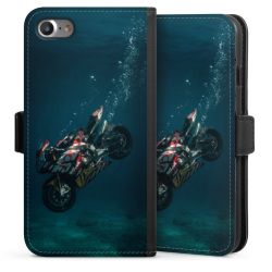 Sideflip mit Lasche schwarz