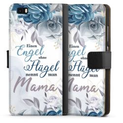 Sideflip mit langer Lasche schwarz