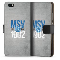 Sideflip mit langer Lasche schwarz