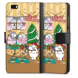 Sideflip mit langer Lasche schwarz