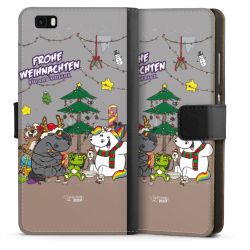 Sideflip mit langer Lasche schwarz