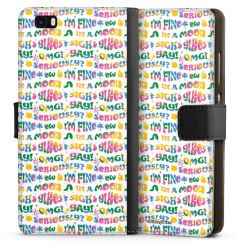 Sideflip Fodral med flap svart