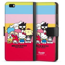 Sideflip mit langer Lasche schwarz