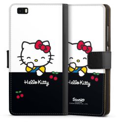 Sideflip mit langer Lasche schwarz