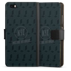 Sideflip mit langer Lasche schwarz