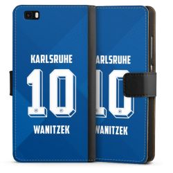 Sideflip mit langer Lasche schwarz