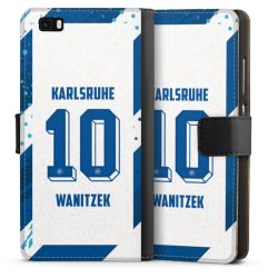 Sideflip mit langer Lasche schwarz