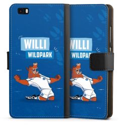 Sideflip mit langer Lasche schwarz