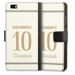 Sideflip mit langer Lasche schwarz