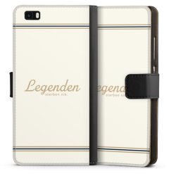 Sideflip mit langer Lasche schwarz