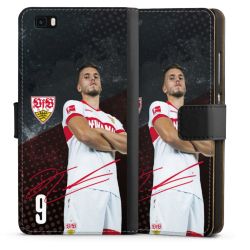 Sideflip mit langer Lasche schwarz