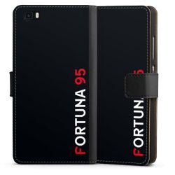 Sideflip mit langer Lasche schwarz