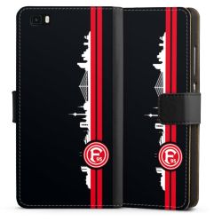 Sideflip mit langer Lasche schwarz