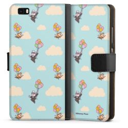 Sideflip mit langer Lasche schwarz