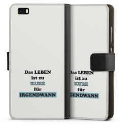 Sideflip mit langer Lasche schwarz