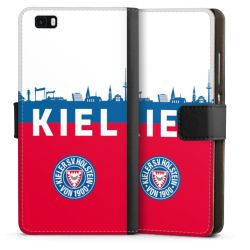 Sideflip mit langer Lasche schwarz