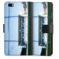 Sideflip mit langer Lasche schwarz