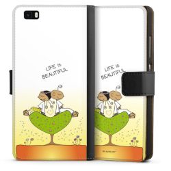 Sideflip mit langer Lasche schwarz