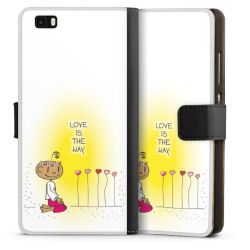 Sideflip mit langer Lasche schwarz